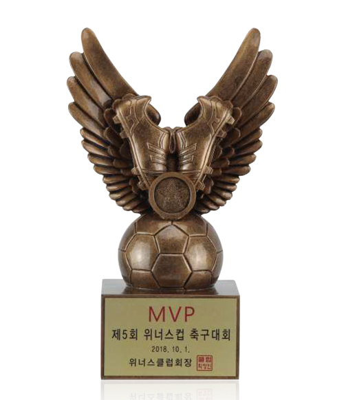 축구 우승 챔피언 MVP 레진 트로피 TR8-181-04