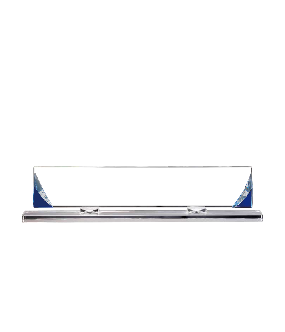 화이트콤비 크리스탈 명패 TR8-174-04